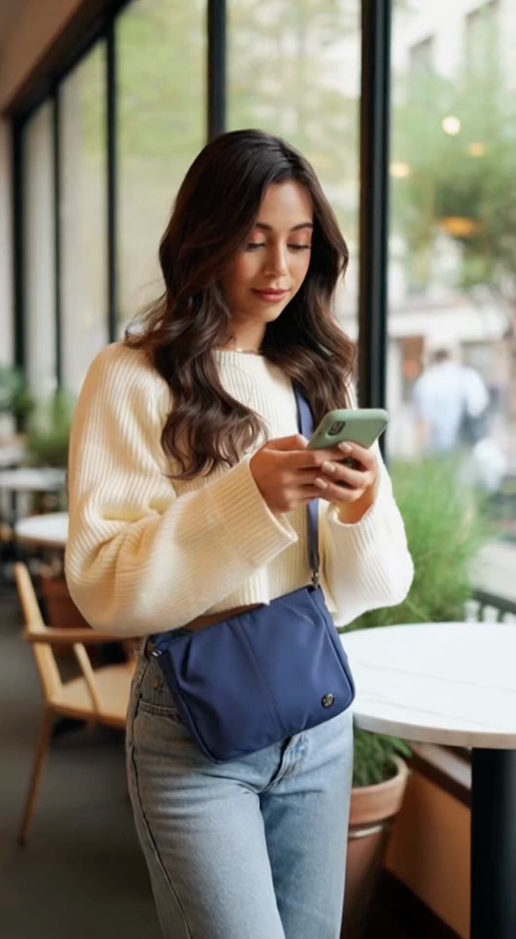 Crossbody bag viral TikTok video ad made by Moras